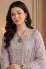 AANGAN PREMIUM EMBROIDERED CHIKAN-KARI