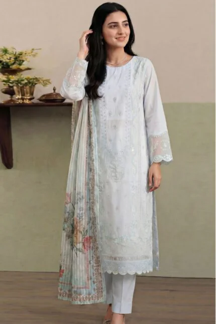 Diamond-Premium-Embroidered-Lawn-3-Piece-Stitched-Suit