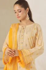 ELMIRA | 3 PC Unstitch Luxury Embroidered