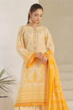 ELMIRA | 3 PC Unstitch Luxury Embroidered