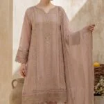 JHOMROO | Luxury Embroidered Chiffon | Stitched 3-PC