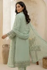 JHOMROO | Luxury Embroidered Chiffon | Stitched 3-PC