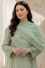 JHOMROO | Luxury Embroidered Chiffon | Stitched 3-PC