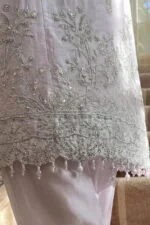 JIYA Stitched Sheesha Silk Embroidered Suit with Handwork.