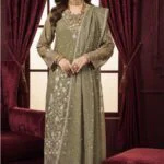 KINZA Luxury Embroidered Chiffon.