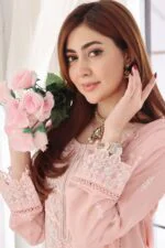 Mahpara Luxury Embroidered Chiffon Suit