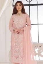 Mahpara Luxury Embroidered Chiffon Suit