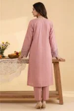 NEESHEY LUXURY SLUB LAWN UNSTITCHED 3PC SUIT