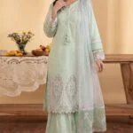 NEESHEY LUXURY SLUB LAWN UNSTITCHED 3PC SUIT