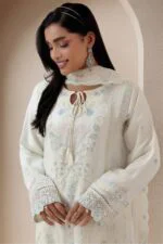 RANGOON Luxury Chiffon Gharara Stitched 3-Piece Suit