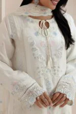 RANGOON Luxury Chiffon Gharara Stitched 3-Piece Suit