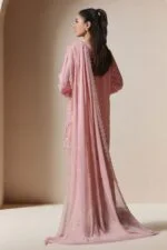 RANGOON Luxury Chiffon Gharara Stitched 3-Piece Suit