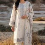 SASSI LUXURY LAWN 3-Piece Embroidered Digital Printed Suit