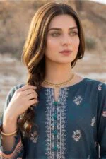 SASSI LUXURY LAWN 3-Piece Embroidered Digital Printed Suit
