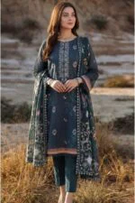 SASSI LUXURY LAWN 3-Piece Embroidered Digital Printed Suit