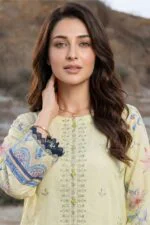 SASSI LUXURY LAWN 3-Piece Embroidered Digital Printed Suit