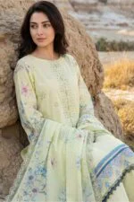 SASSI LUXURY LAWN 3-Piece Embroidered Digital Printed Suit