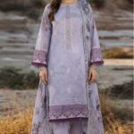 SASSI LUXURY LAWN 3-Piece Embroidered Digital Printed Suit