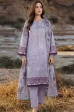 SASSI LUXURY LAWN 3-Piece Embroidered Digital Printed Suit