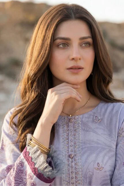 SASSI LUXURY LAWN 3-Piece Embroidered Digital Printed Suit