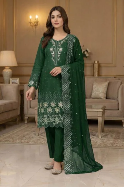 Luxury Cotton 3PC Suit
