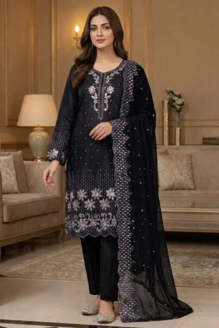 Luxury Cotton 3PC Suit