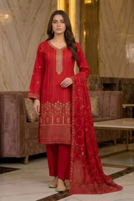 Luxury Cotton 3PC Suit