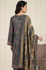 ANDAZ PREMIUM UNSTITCHED EMBROIDERED CUT DANA LAWN SUIT