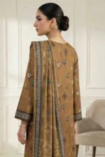ANDAZ PREMIUM UNSTITCHED EMBROIDERED CUT DANA LAWN SUIT