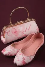 Luxury Embroidered Organza Suit EVA Collection with Clutch and Khosa