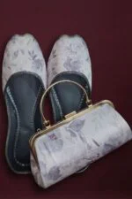 Luxury Embroidered Organza Suit EVA Collection with Clutch and Khosa