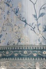 HEMLINE LUXURY UNSTITCHED CHIKEN-KARI EMBROIDERED TANA DORA LAWN SUIT