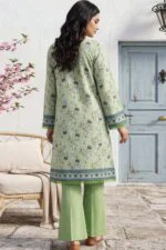 HEMLINE LUXURY UNSTITCHED CHIKEN-KARI EMBROIDERED TANA DORA LAWN SUIT