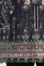 HEMLINE LUXURY UNSTITCHED CHIKEN-KARI EMBROIDERED TANA DORA LAWN SUIT