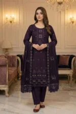 LASERCUT COTTON 3PC SUIT