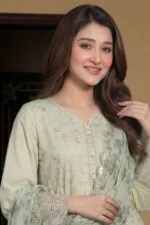 RAMEEN STITCHED LUXURY LASER-KARI EMBROIDERED LAWN SUIT