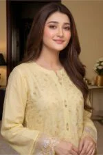 RAMEEN STITCHED LUXURY LASER-KARI EMBROIDERED LAWN SUIT