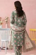 NISH Embroidered Lawn Print Stitched 3-Piece Suite