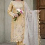 AAINA LUXURY HEAVY EMBROIDERED LAWN 3PC SUIT