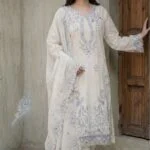 AAINA LUXURY HEAVY EMBROIDERED LAWN 3PC SUIT