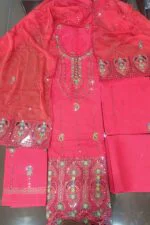 LASERCUT COTTON 3PC SUIT