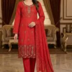 LASERCUT COTTON 3PC SUIT