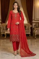 LASERCUT COTTON 3PC SUIT