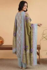 BEBO BEST CHIKENKARI LASER KARI EMBROIDERED LAWN 3PC SUIT