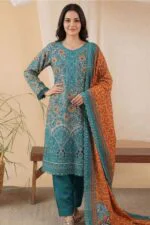 BEBO BEST CHIKENKARI LASER KARI EMBROIDERED LAWN 3PC SUIT