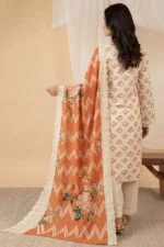 BEBO BEST CHIKENKARI LASER KARI EMBROIDERED LAWN 3PC SUIT