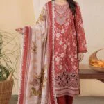 BEBO BEST CHIKENKARI LASER KARI EMBROIDERED LAWN 3PC SUIT