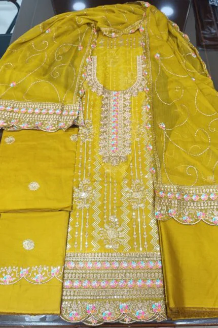 Luxury Cotton 3PC Suit