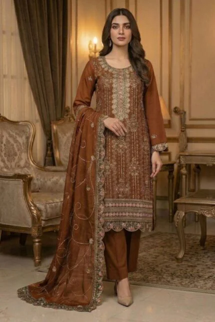 Luxury Cotton 3PC Suit