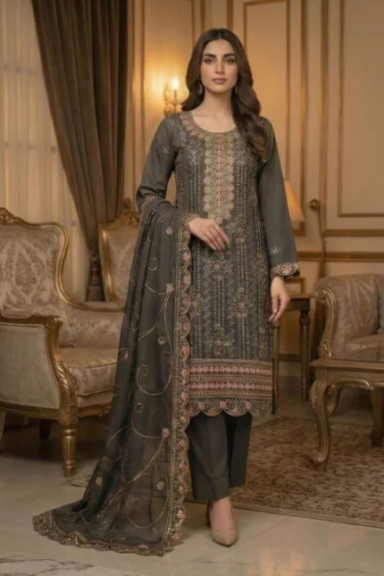 Luxury Cotton 3PC Suit